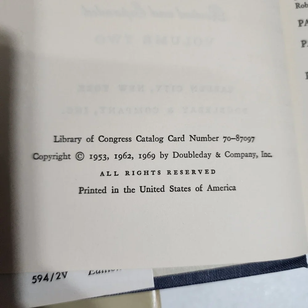 Milton Cross New Encyclopedia Great Composers Music 2 Vol Set 1969 Doubleday